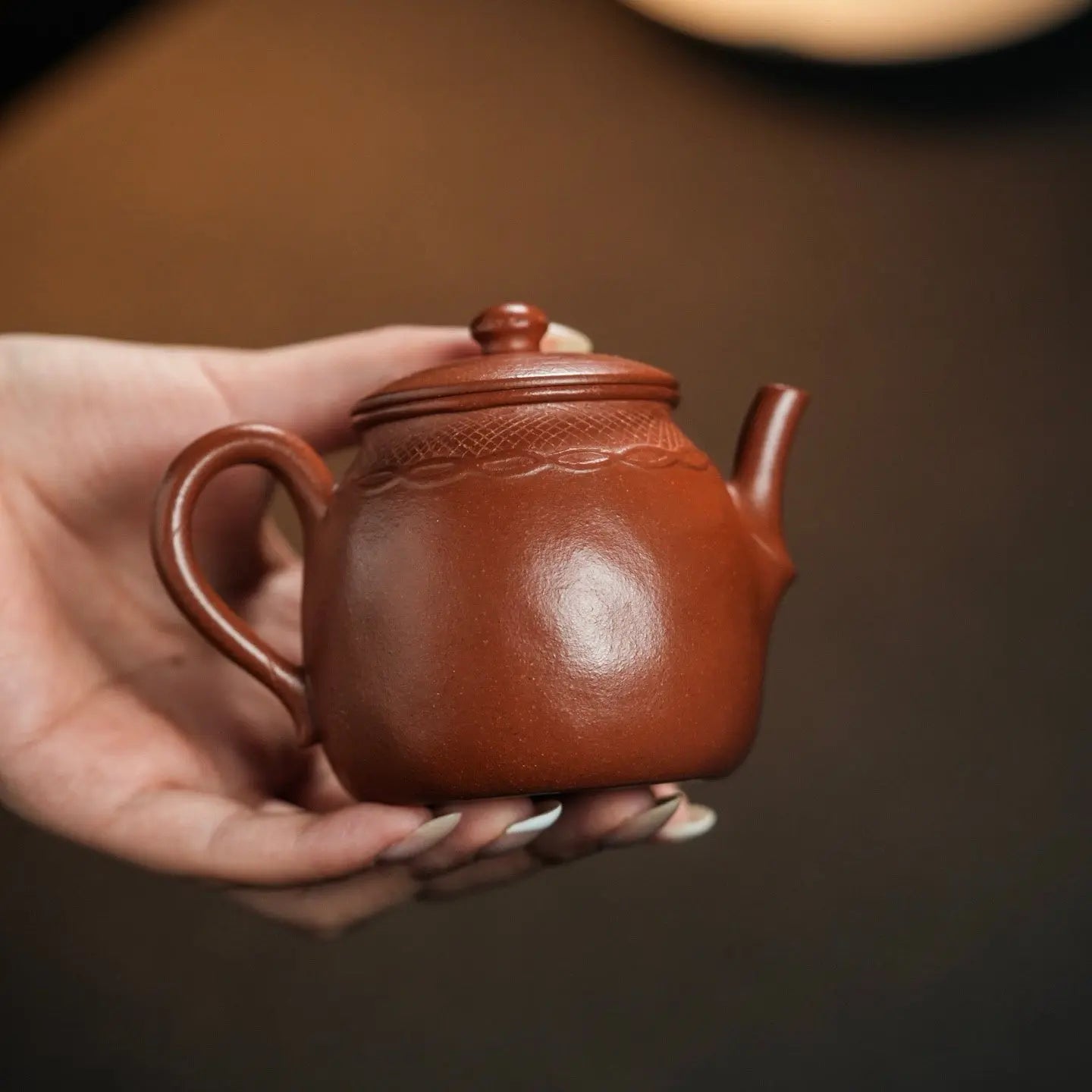 Pan Zhu 180cc - Yixing Handmade Teapot 江苏宜兴