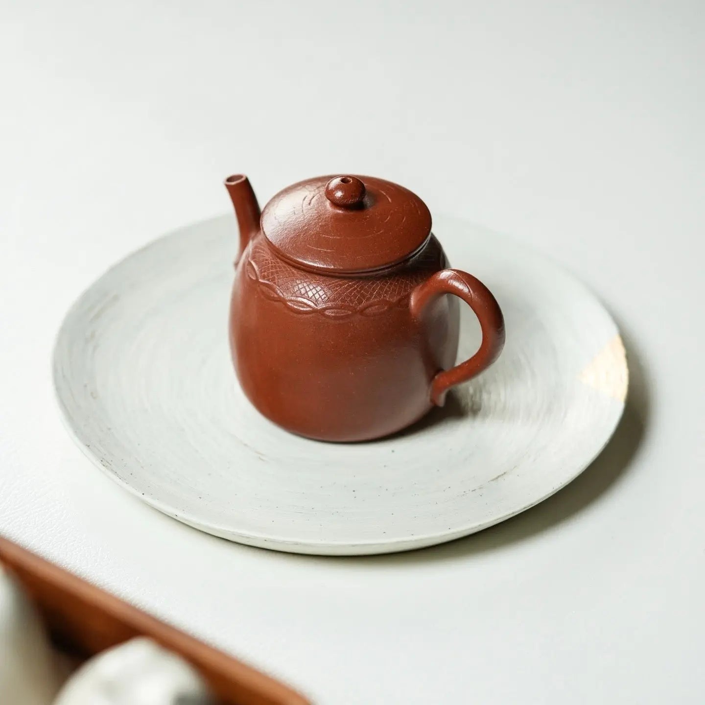 Pan Zhu 180cc - Yixing Handmade Teapot 江苏宜兴