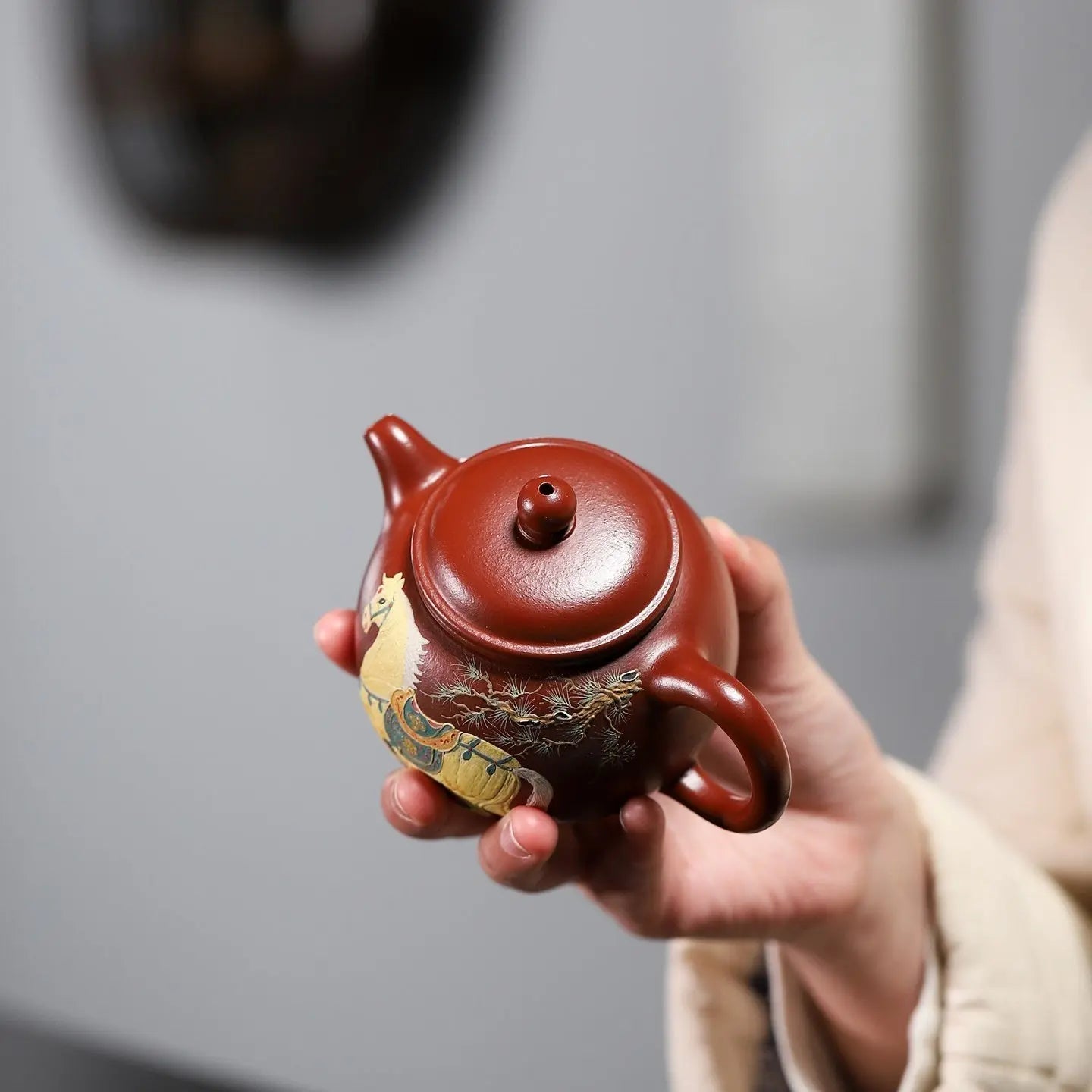 Pao Zun 230cc - Yixing Handmade Teapot 江苏宜兴