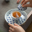 Pi Qiu Hua - Jing De Zhen Porcelain Gaiwan zycschina