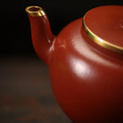 Ping Gai Lian Zi 120cc - Yixing Handmade Teapot 江苏宜兴