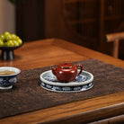 Ping Gai Lian Zi 120cc - Yixing Handmade Teapot 江苏宜兴