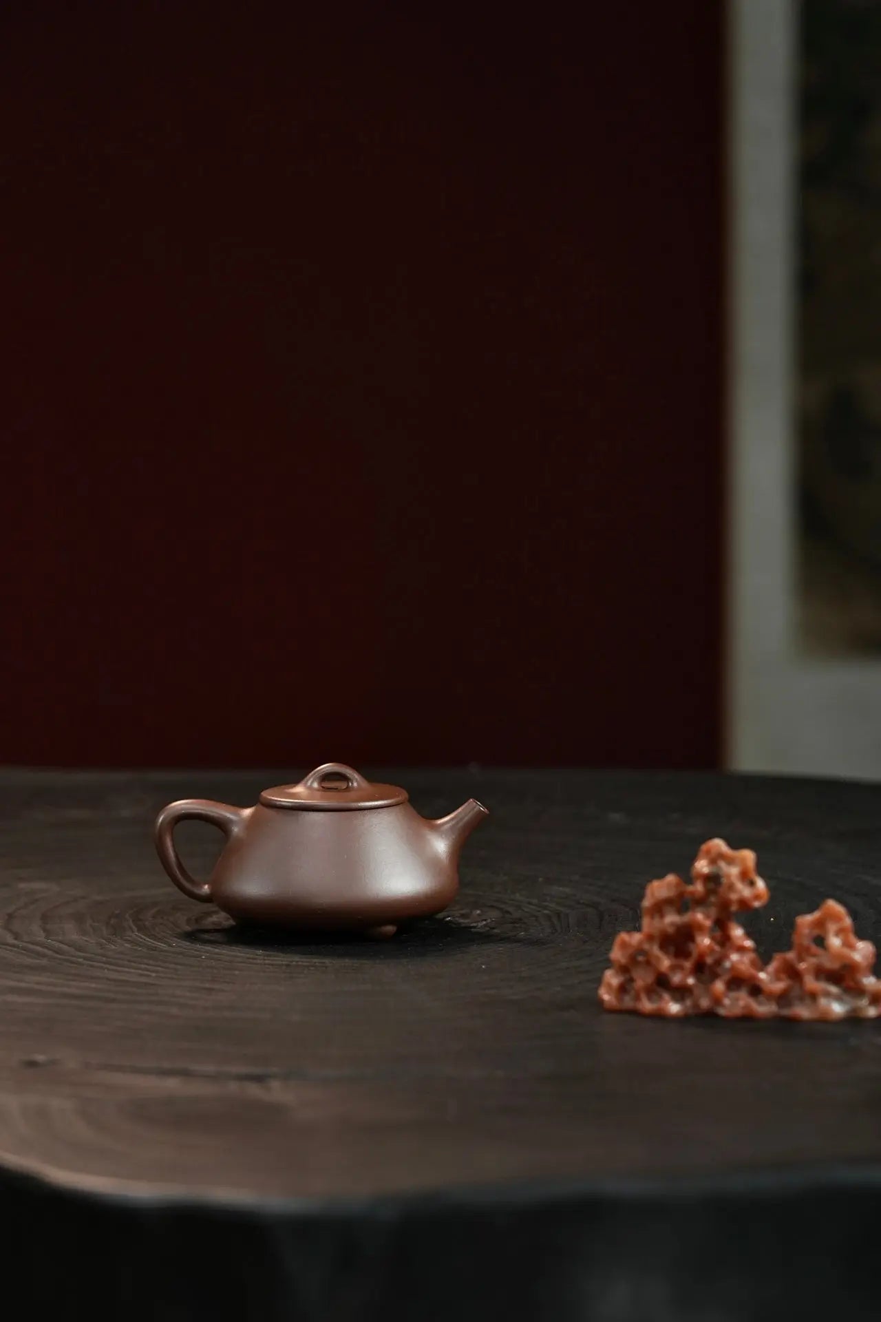 Ping Gai Shi Piao 130cc - Yixing Handmade Teapot 江苏宜兴