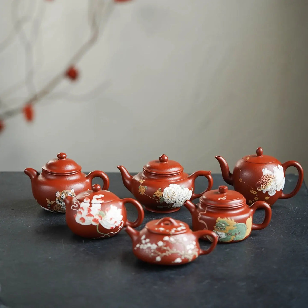 Ping Gai Shi Piao 130cc - Yixing Handmade Teapot 江苏宜兴