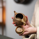 Ping Gai Shi Piao 200cc - Yixing Handmade Teapot 江苏宜兴