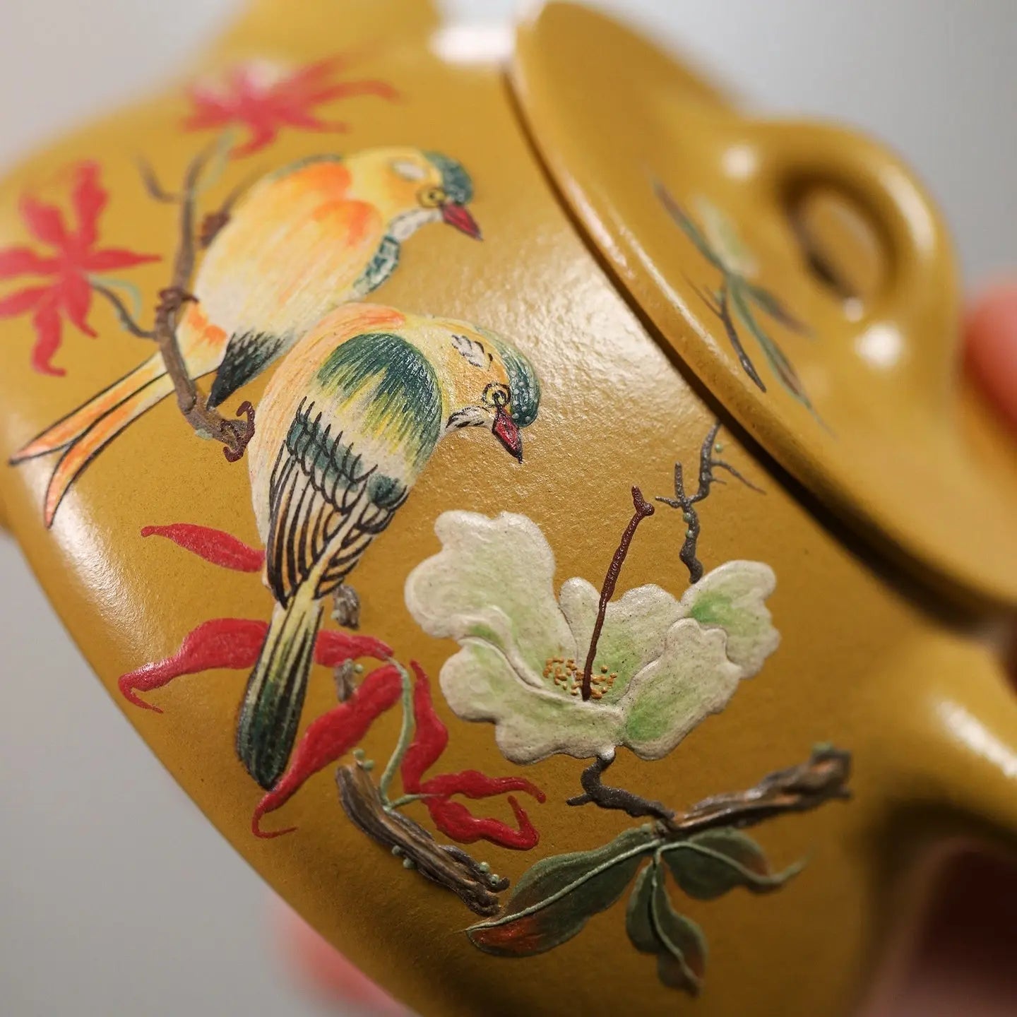 Ping Gai Shi Piao 220cc - Yixing Handmade Teapot 江苏宜兴