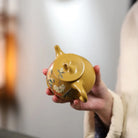 Ping Gai Shi Piao 220cc - Yixing Handmade Teapot 江苏宜兴