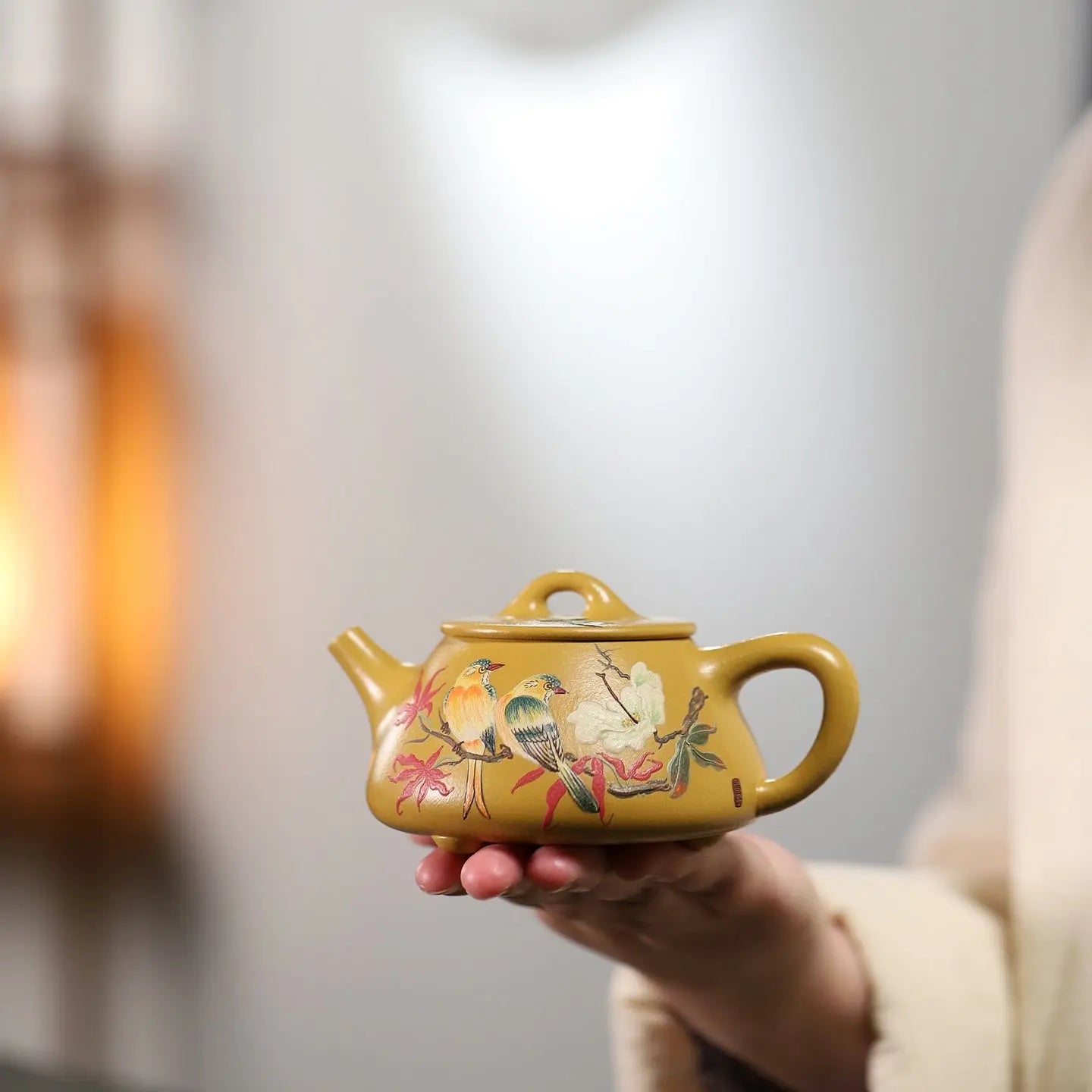 Ping Gai Shi Piao 220cc - Yixing Handmade Teapot 江苏宜兴