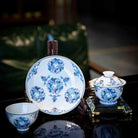 Pu Tao 110cc - Jing De Zhen Porcelain Gaiwan zycschina
