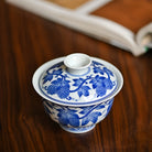 Pu Tao 155cc - Jing De Zhen Porcelain Gaiwan zycschina
