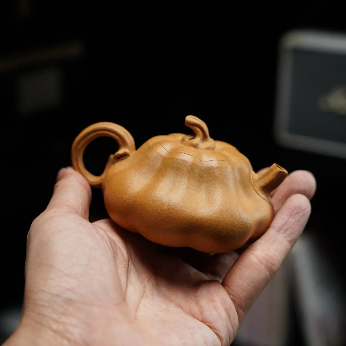 Pumpkin 135cc - Yixing Handmade Teapot 江苏宜兴