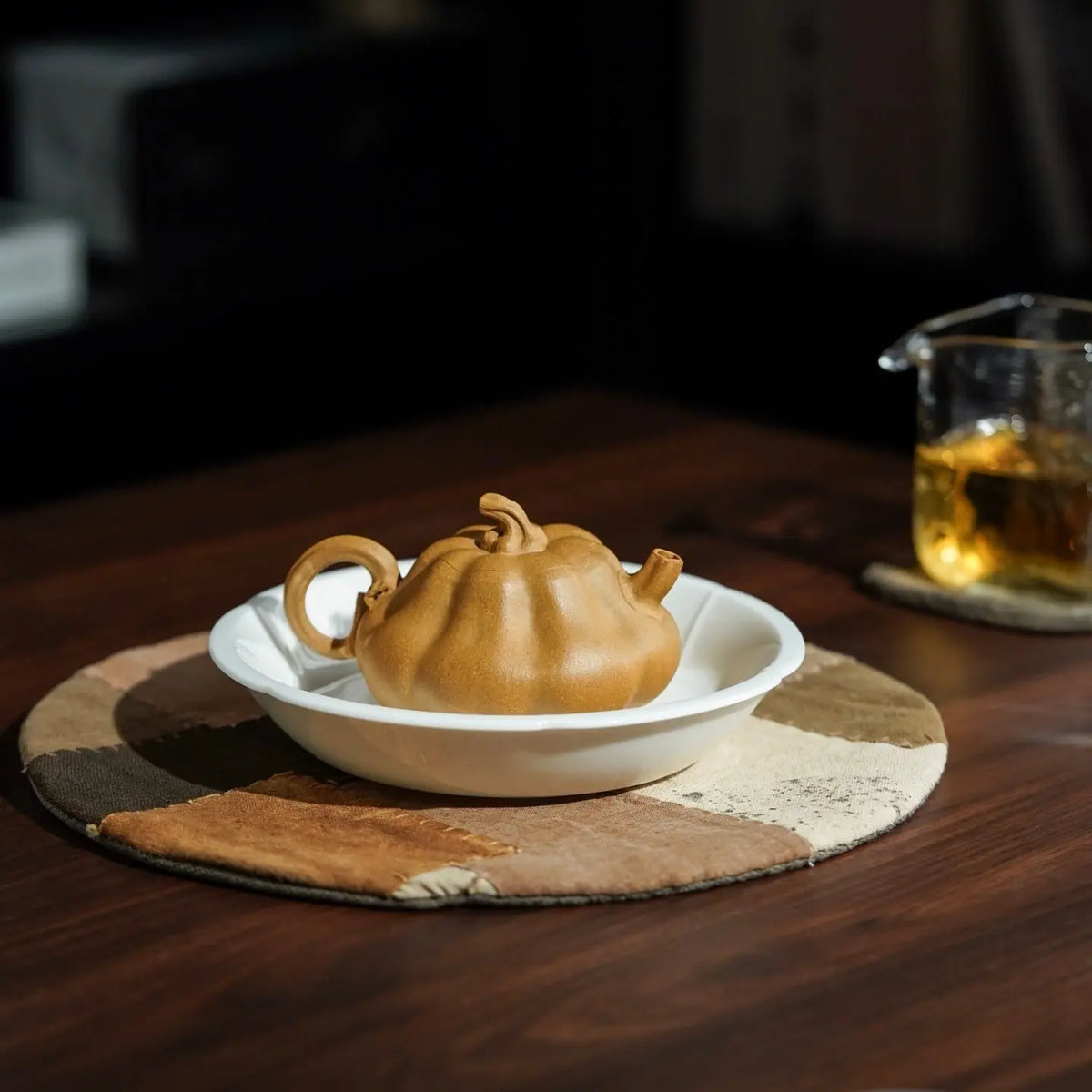 Pumpkin 135cc - Yixing Handmade Teapot 江苏宜兴