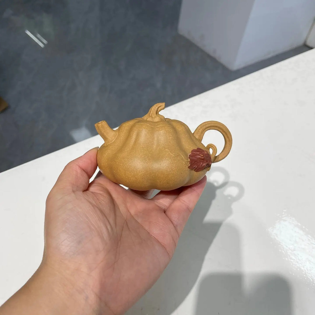 Pumpkin 135cc - Yixing Handmade Teapot 江苏宜兴