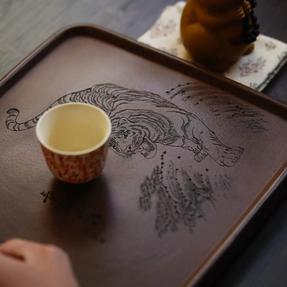 Qi Tun Shan He - Dry Bubble Tray 江苏宜兴