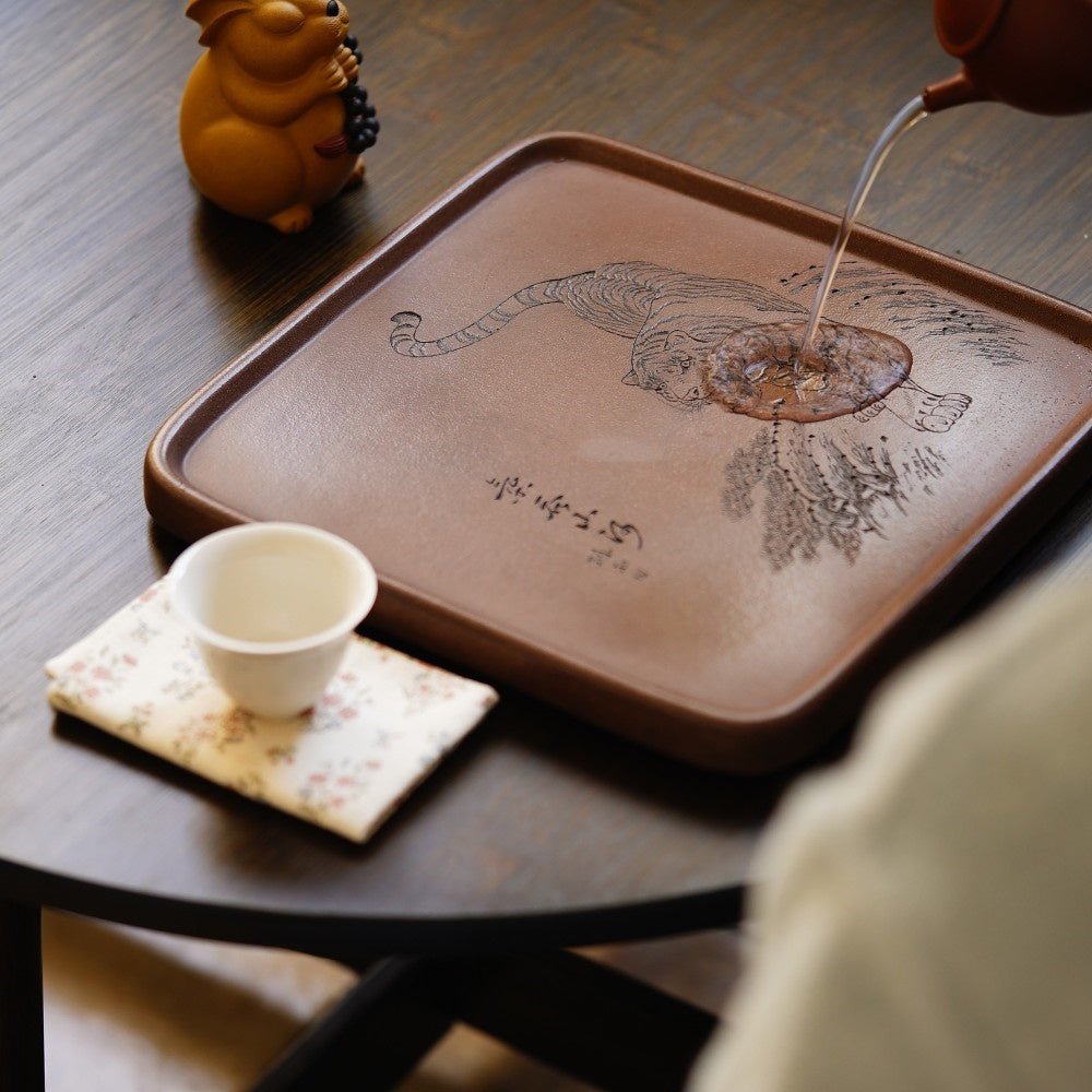Qi Tun Shan He - Dry Bubble Tray 江苏宜兴