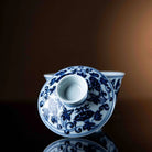 Qian Niu Hua 125cc  - Jing De Zhen Porcelain Gaiwan zycschina