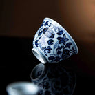 Qian Niu Hua 125cc  - Jing De Zhen Porcelain Gaiwan zycschina