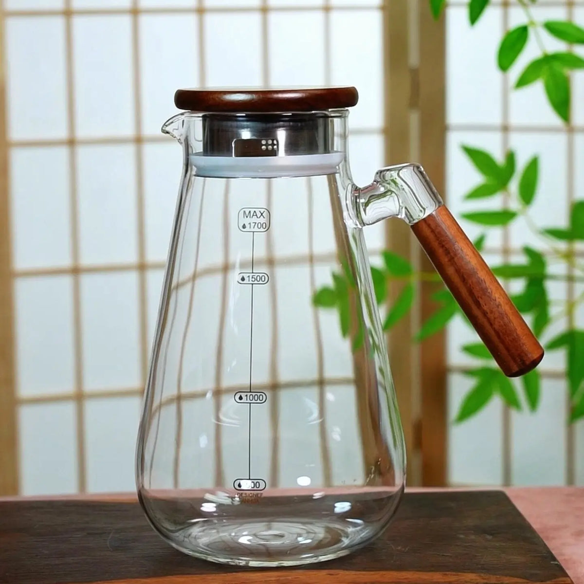 Qin Yuan 1700cc - Glass cold‑brew pitcher zycschina