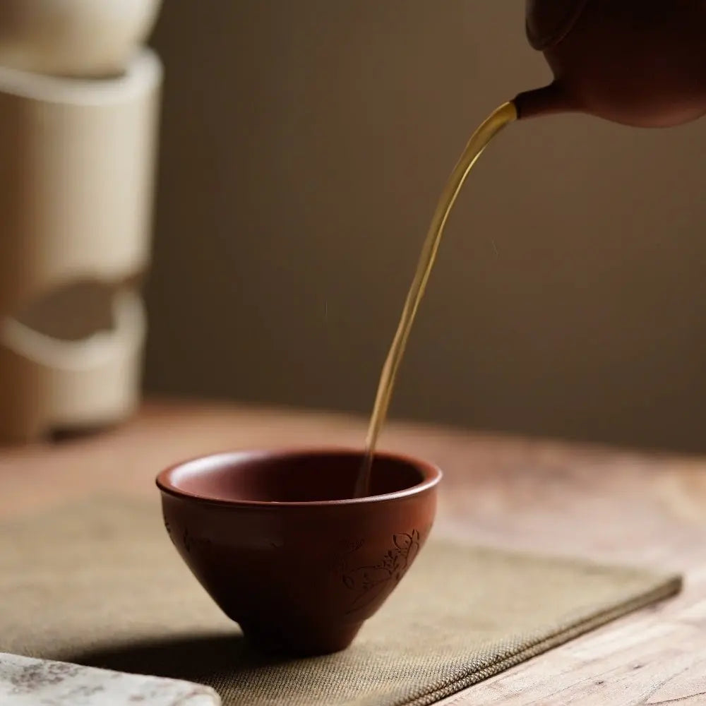 Qing Feng 120cc - Yixing Handmade Teacup 江苏宜兴