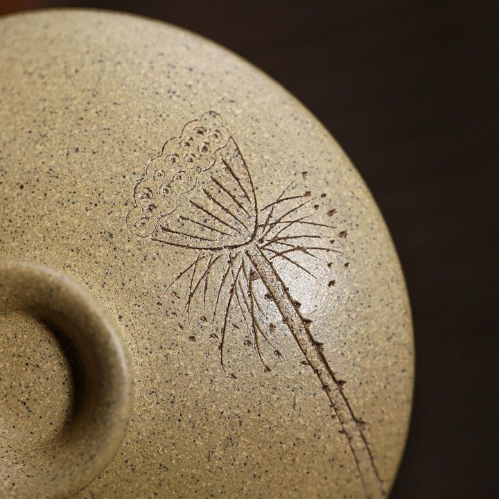 Qing Lian 180cc - Yixing Handmade Gaiwan 江苏宜兴