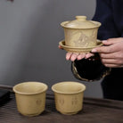 Qing Lian 180cc - Yixing Handmade Gaiwan 江苏宜兴