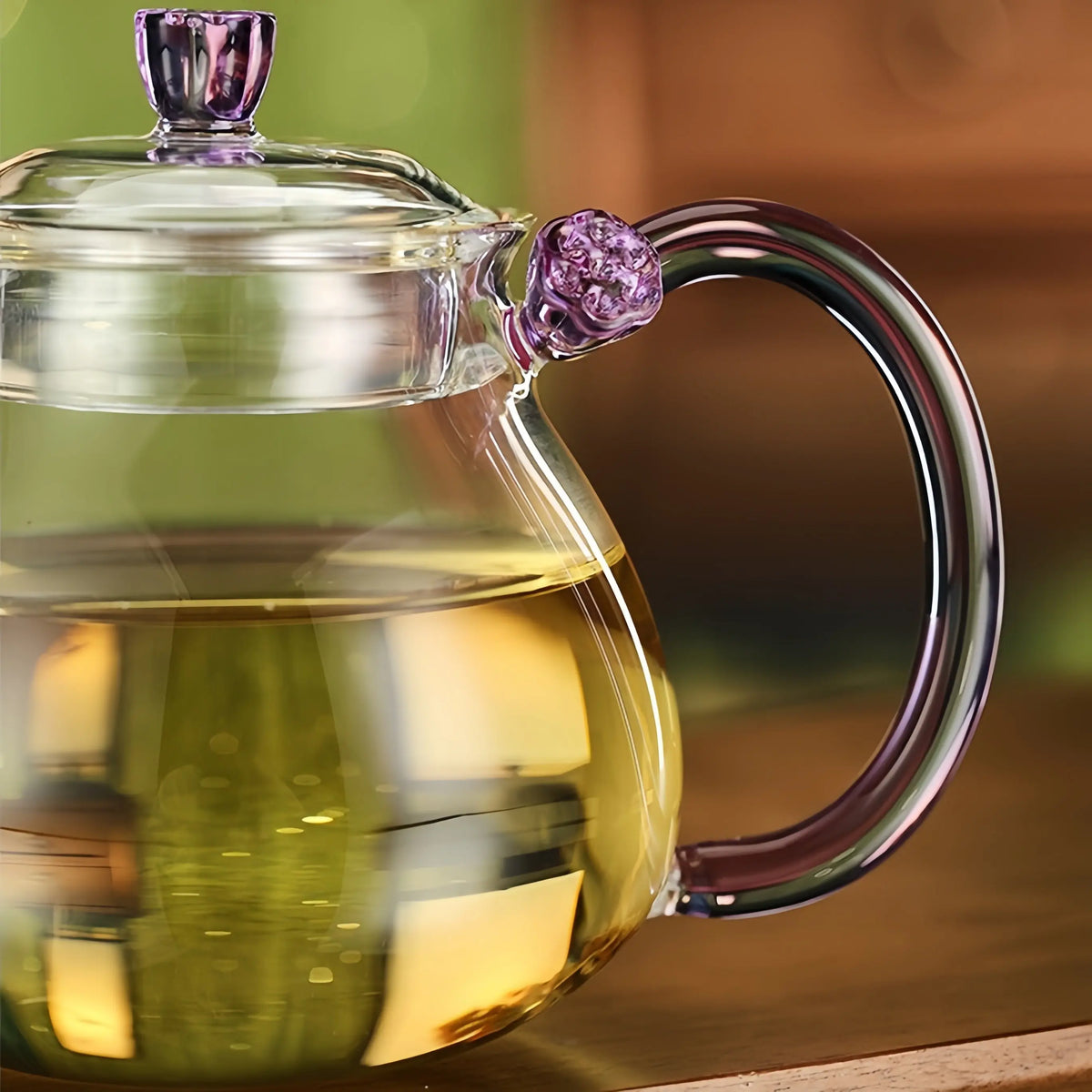 Qing Lian 320cc - Glass teapot zycschina