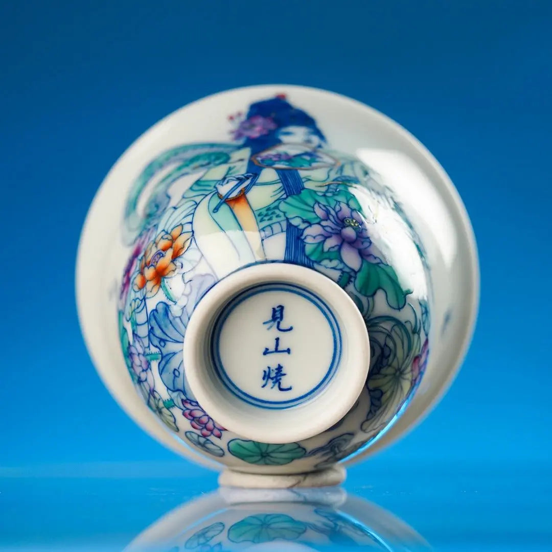 Qing She 150cc - Jing De Zhen Porcelain Gaiwan zycschina