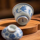 Qiu Kui Wen - Jing De Zhen Porcelain Gaiwan zycschina