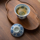 Qiu Kui Wen - Jing De Zhen Porcelain Gaiwan zycschina