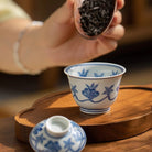 Qiu Kui Wen - Jing De Zhen Porcelain Gaiwan zycschina