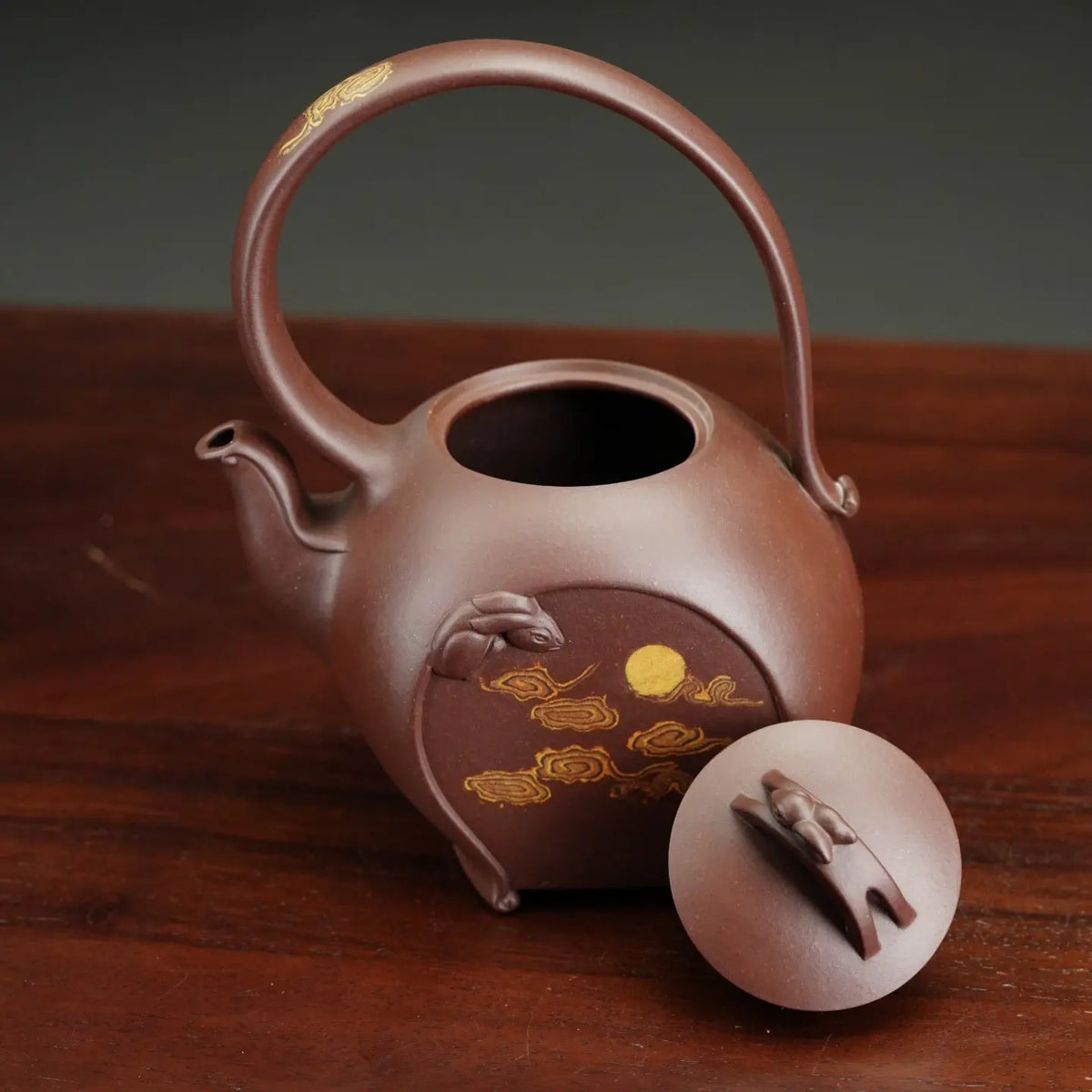 Qiu Shi Ti Liang 650cc - Yixing Handmade Teapot 【DM for price】 江苏宜兴