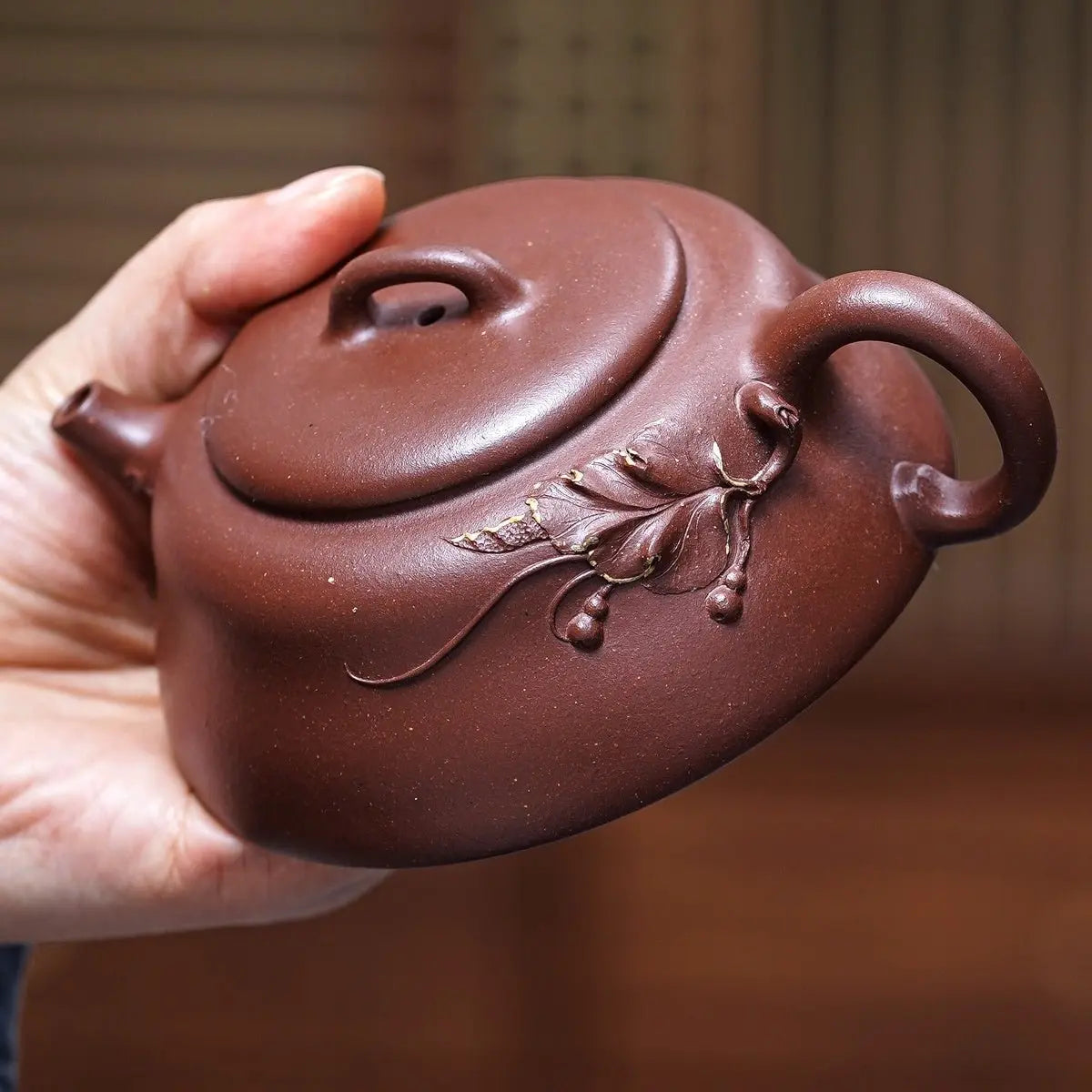 Qiu Shuo 210cc - Yixing Handmade Teapot 江苏宜兴