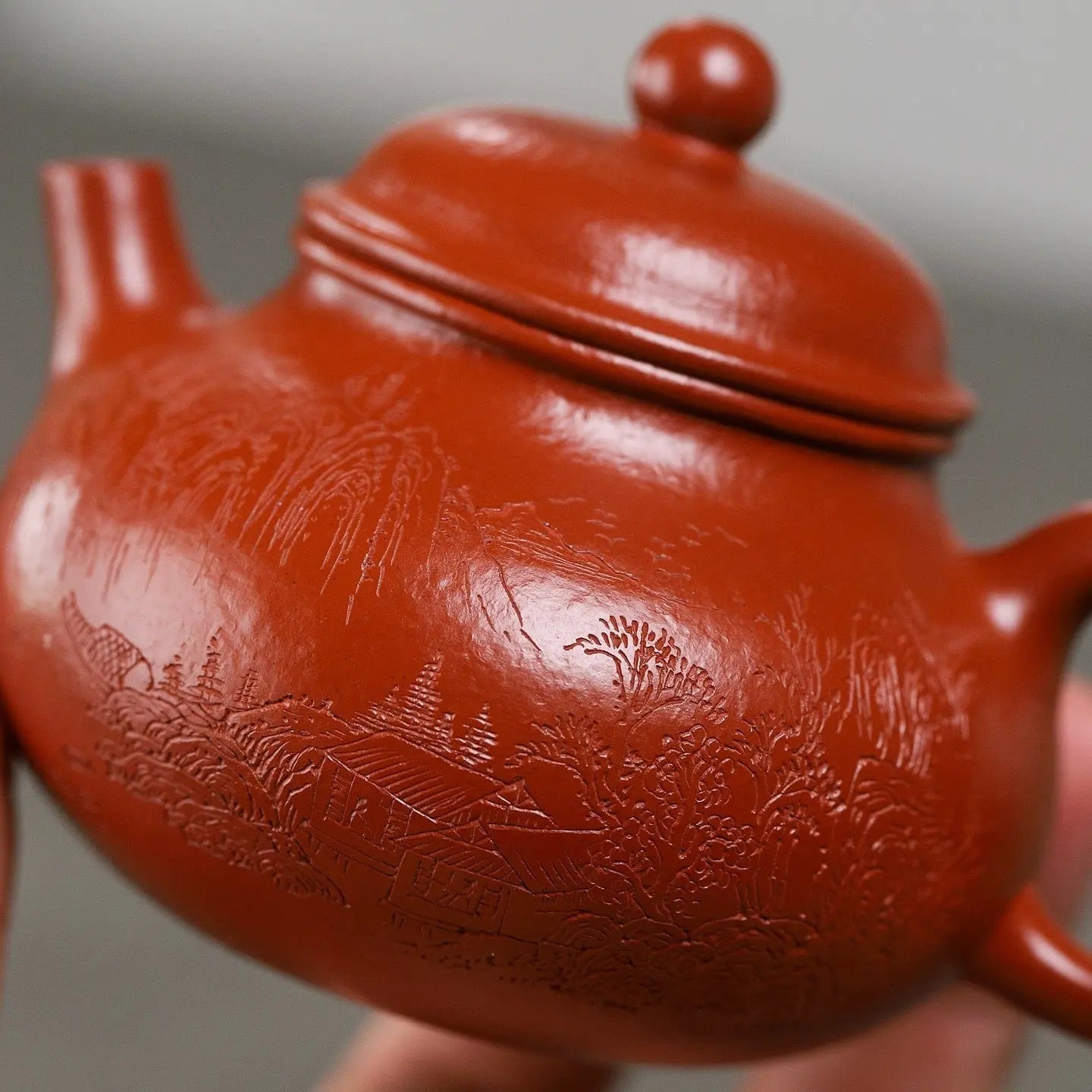 Rong Tian 190cc - Yixing Handmade Teapot 江苏宜兴