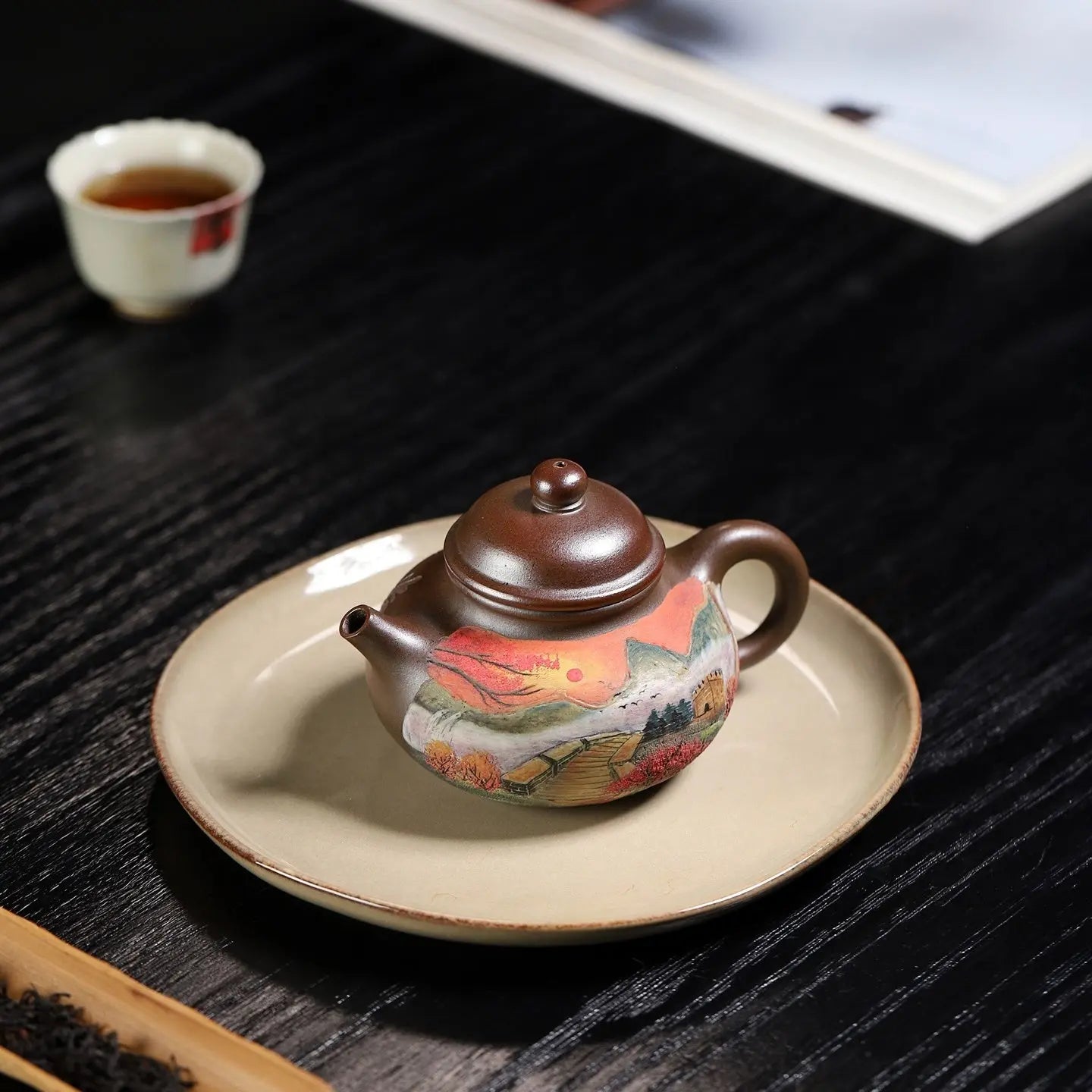 Rong Tian 240cc - Yixing Handmade Teapot 江苏宜兴