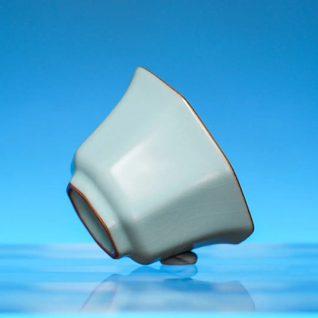 Ru Yao Ba Fang 60cc - Jing De Zhen Porcelain Teacup zycschina