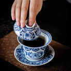 Ru Yi 130cc - Jing De Zhen Porcelain Gaiwan zycschina