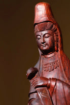 Ru Yi Guan Yin - Wood Sculpture zycschina