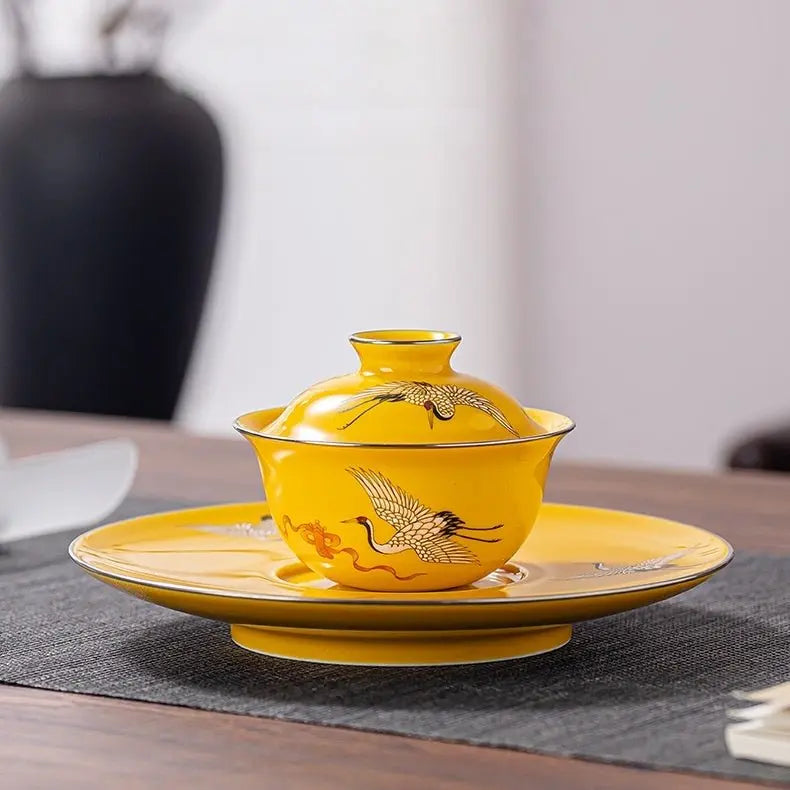 Ru Yi He 150cc - Jing De Zhen Porcelain Gaiwan zycschina
