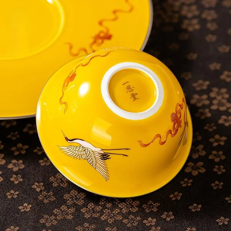 Ru Yi He 150cc - Jing De Zhen Porcelain Gaiwan zycschina