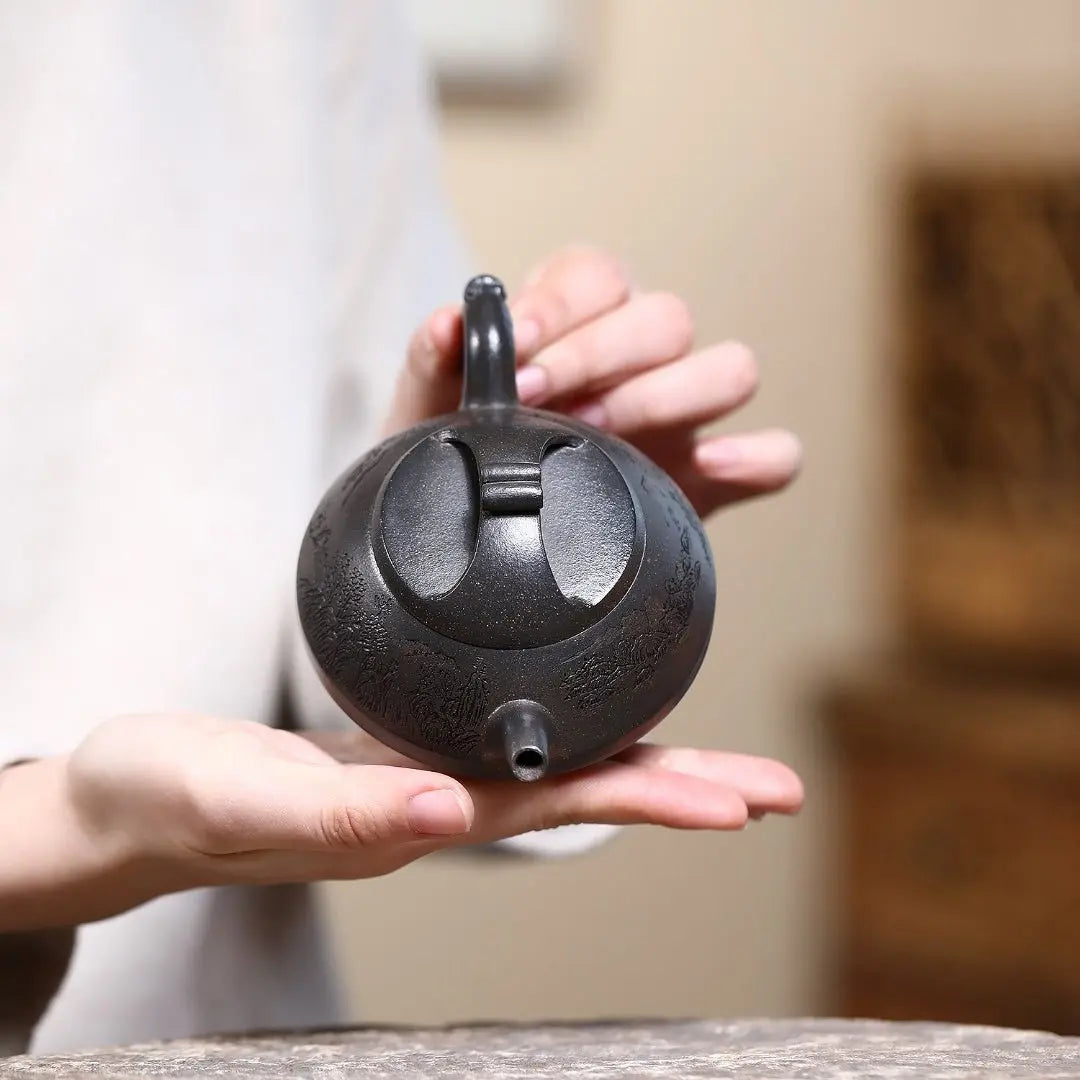 Ru Yi He Huan 200cc - Yixing Handmade Teapot 江苏宜兴
