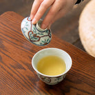 Ru Yi Kai Chuang Hua Hui - Jing De Zhen Porcelain Gaiwan zycschina