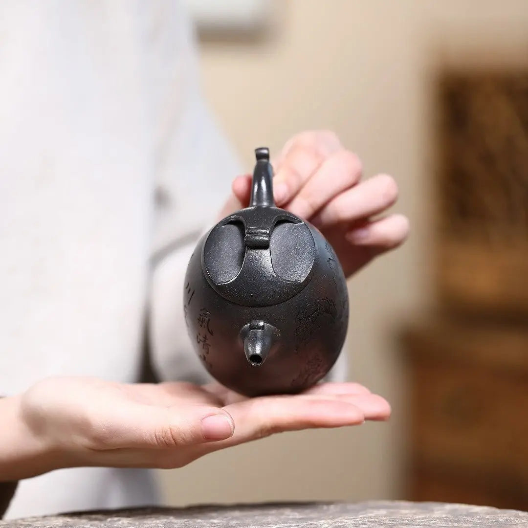 Ru Yi Qin Quan 190cc - Yixing Handmade Teapot 江苏宜兴