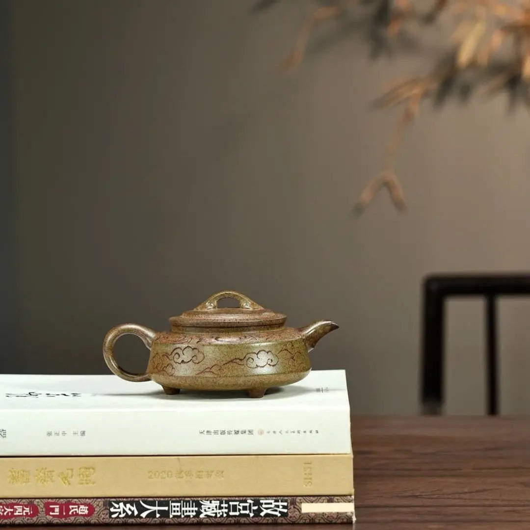 Ru Yi San Zu 200cc - Yixing Handmade Teapot 江苏宜兴