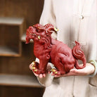Rui Shou Cheng Xiang - Zisha Sculpture 江苏宜兴