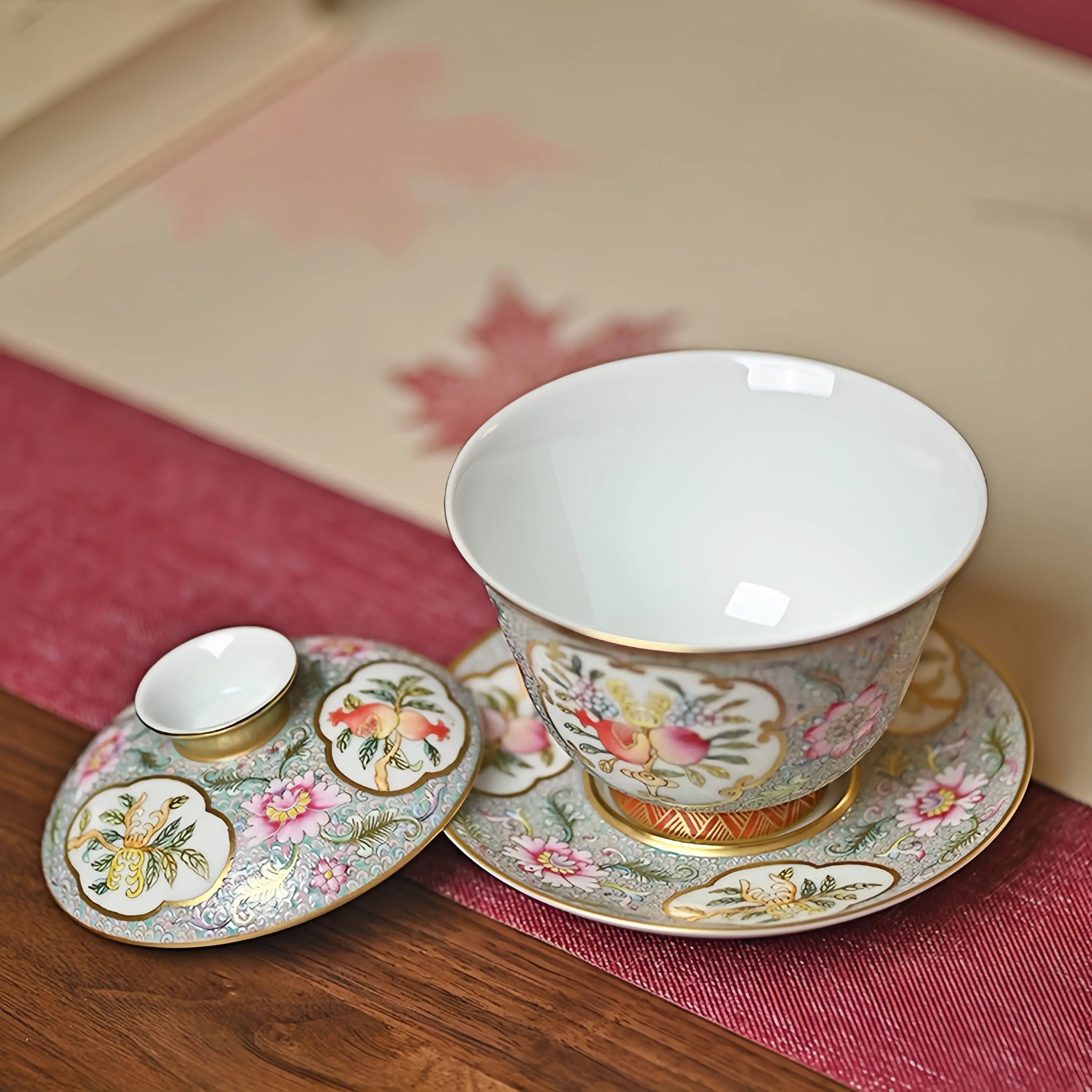 San Duo 150cc - Jing De Zhen Porcelain Gaiwan zycschina