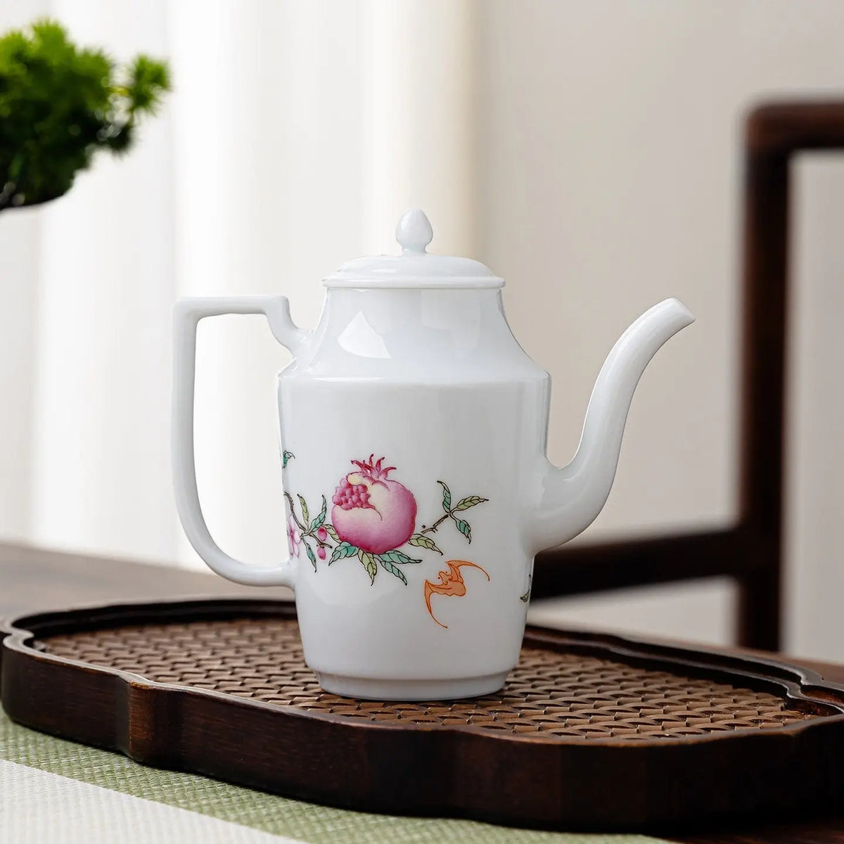 San Duo 170cc - Jing De Zhen Porcelain Teapot zycschina