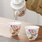 San Duo 170cc - Jing De Zhen Porcelain Teapot zycschina
