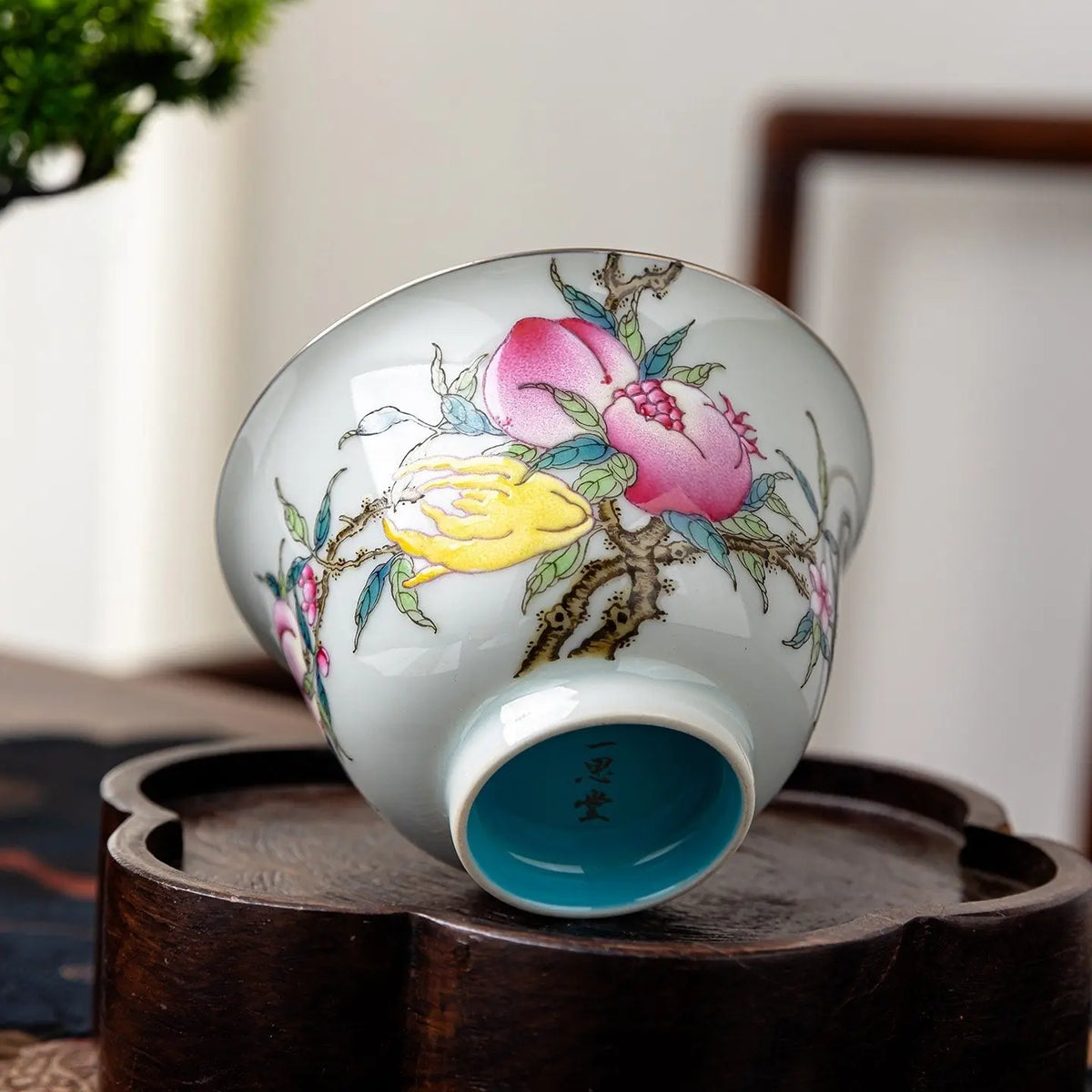 San Duo 180cc - Jing De Zhen Porcelain Gaiwan zycschina