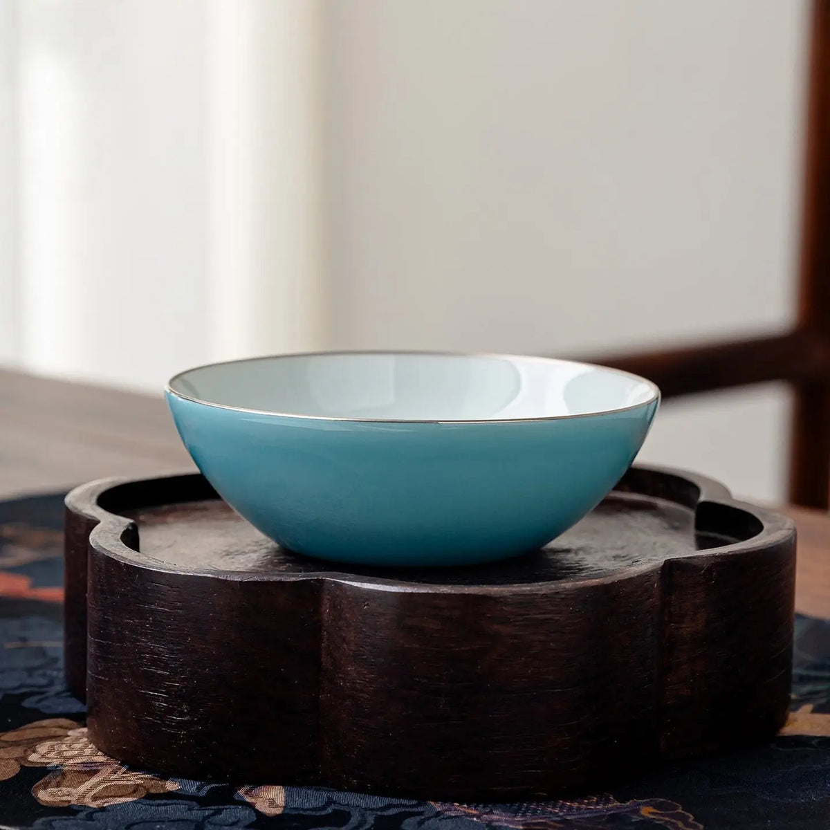 San Duo 180cc - Jing De Zhen Porcelain Gaiwan zycschina