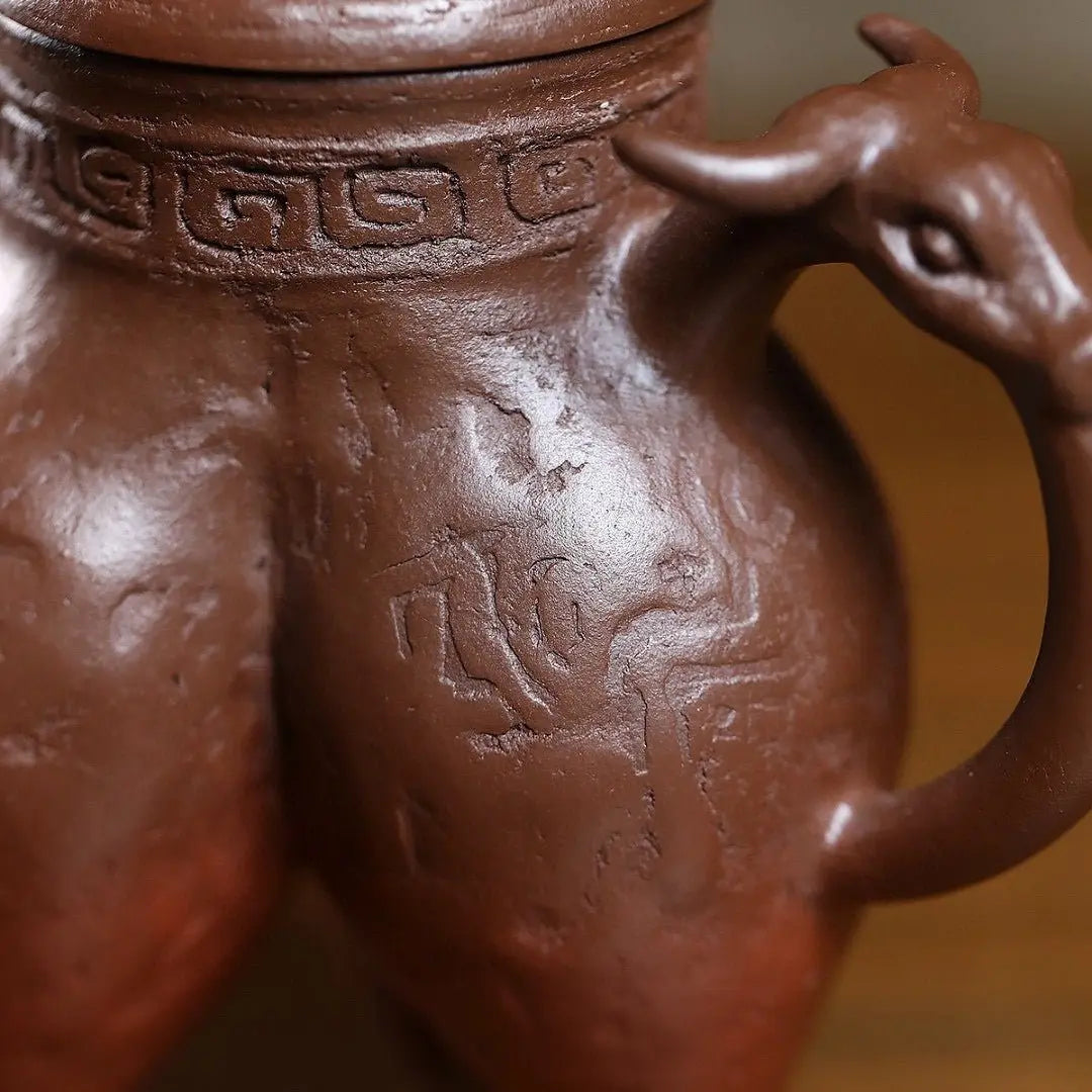 San Zu Ding 150cc - Yixing Handmade Teapot 江苏宜兴